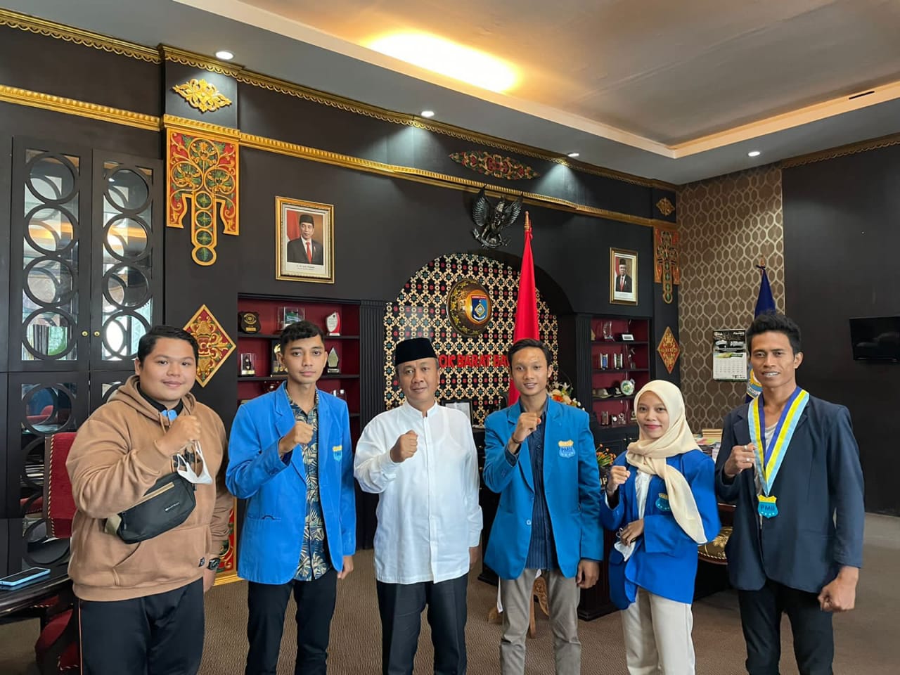 Bertemu Bupati Fauzan, PMII Lombok Barat Siap Menjadi Mitra Kritis Pemerintah