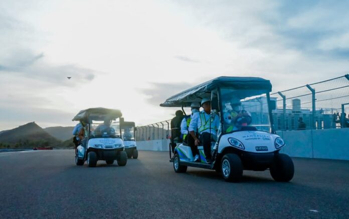 Test Drive Bareng Gubernur Zul, Menko Airlangga: Mandalika Sangat Indah