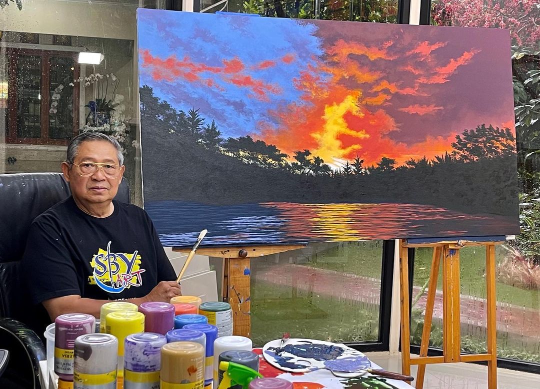 Lukisan Langit Senja dan Prinsip 'Harus Bisa' SBY