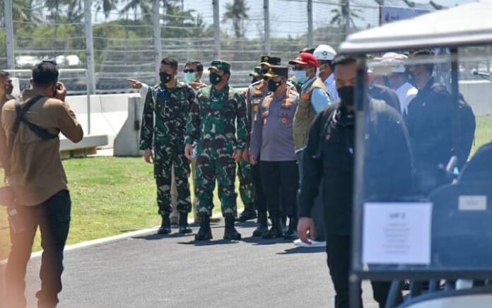 Kapolri dan Panglima TNI Tinjau Kesiapan Sirkuit Mandalika