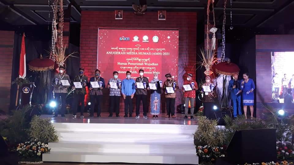 Provinsi NTB Raih Anugerah Media Humas Tahun 2021 dari Kemkominfo RI