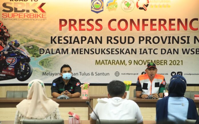 356 Tenaga Kesehatan Provinsi NTB Siap Kawal IATC dan WSBK