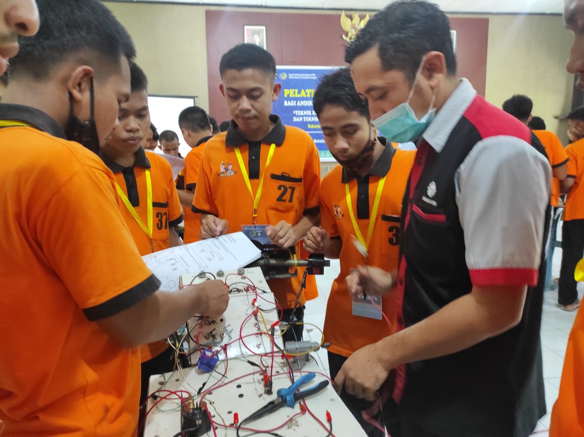 Bekali Keterampilan, LPKA Lombok Tengah Gandeng BLK Gelar Pelatihan Bagi Anak Binaan