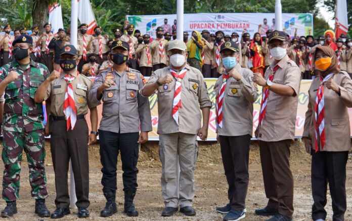 Kemah Wirakarya, Sekda NTB : Pramuka Teladan Menebar Kebaikan