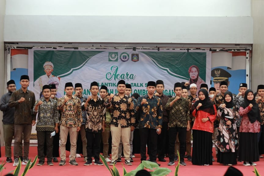 Pengurus Daerah Ikatan Pelajar Nahdatul Wathan Lombok Tengah Resmi Dilantik