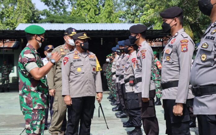 Tim Gabungan Tanggap Bencana Lombok Tengah Laksanakan Apel Gelar Pasukan