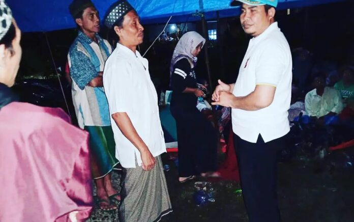 KNPI Lombok Barat Salurkan Paket Bantuan pada Warga Terdampak Banjir