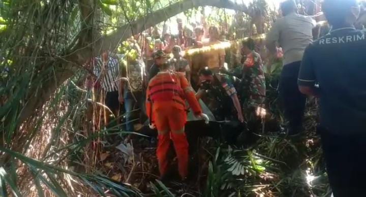 Hilang 4 Hari, Balita Yang Hanyut di Sungai Berembeng Desa Pengenjek Ditemukan