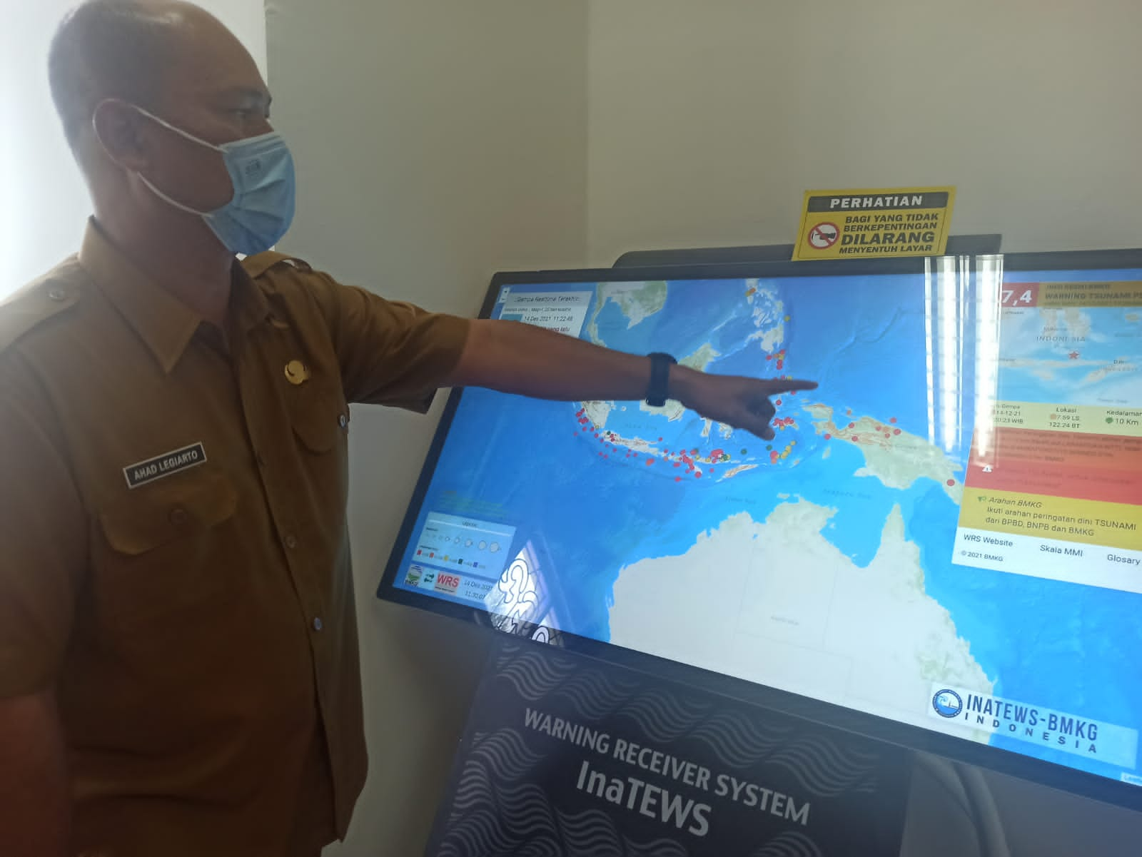 Gempa NTT 7,4 SR, Pemkab Lobar Minta Masyarakat Pesisir Tidak Panik