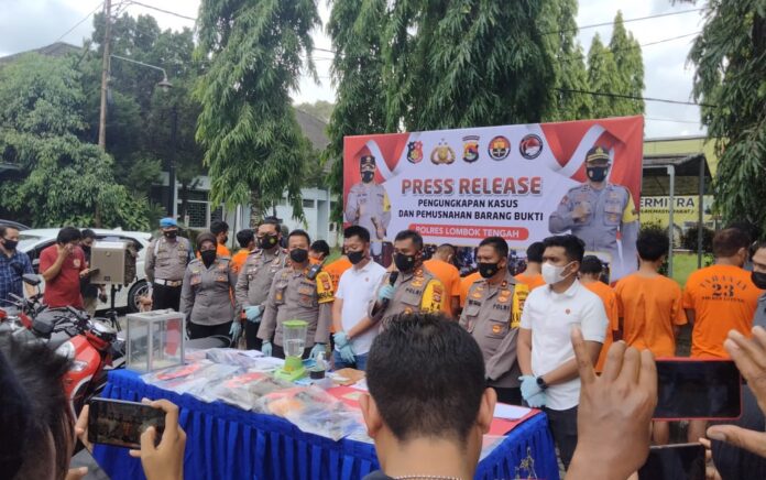 Kapolres Lombok Tengah: Angka Kejahatan Menurun, Kamtibmas Berjalan Baik