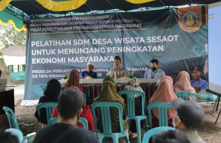 Poltekpar Lombok Komitmen Dukung Pengembangan Desa Wisata