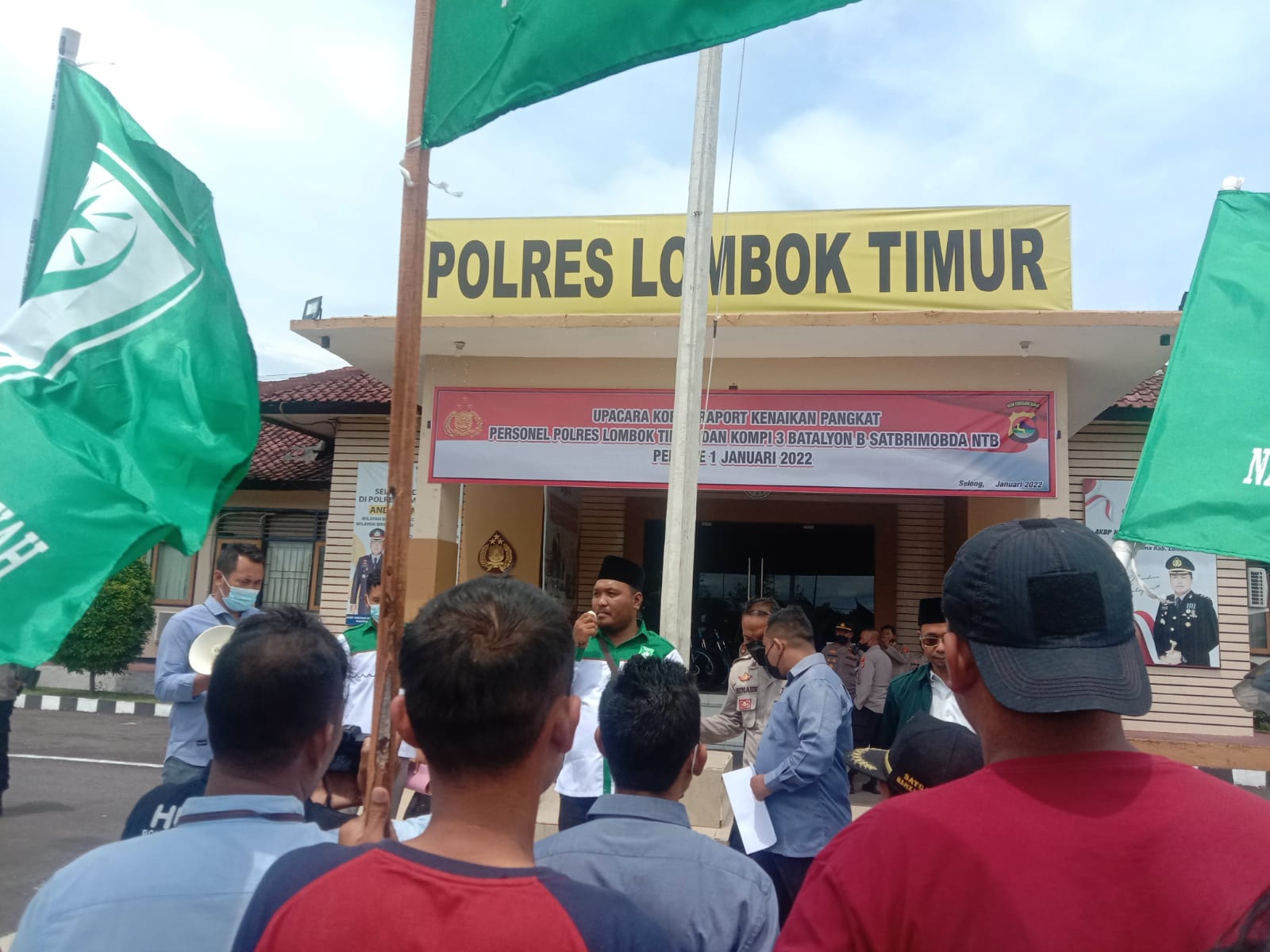 Berbagai Ormas Keagamaan Datangi Polres Lombok Timur