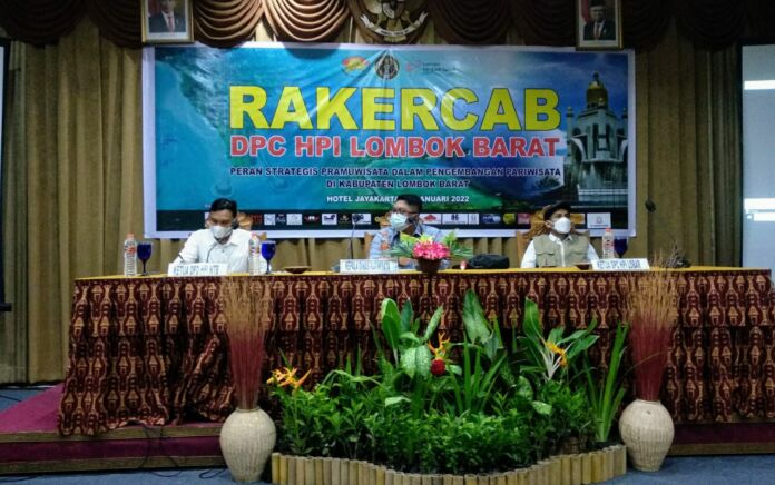 DPC HPI Lobar Siap Bersinergi Kembangkan Pariwisata Lombok Barat