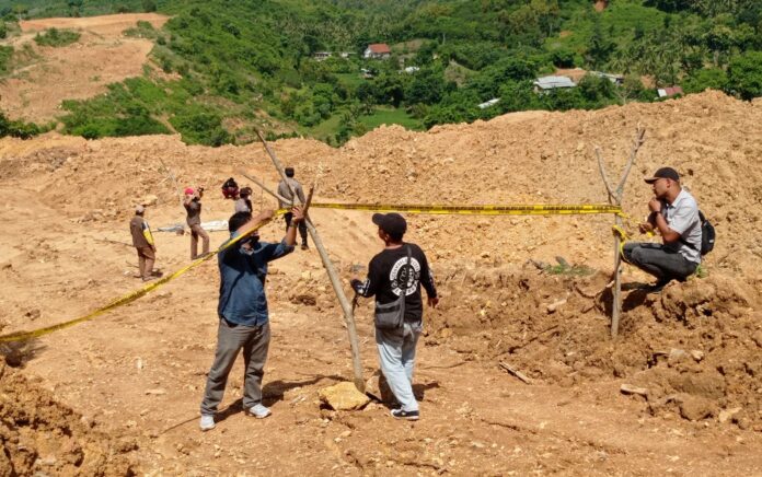 Tim Gabungan Polres Lombok Tengah Tertibkan Tambang Emas Ilegal di Gunung Prabu