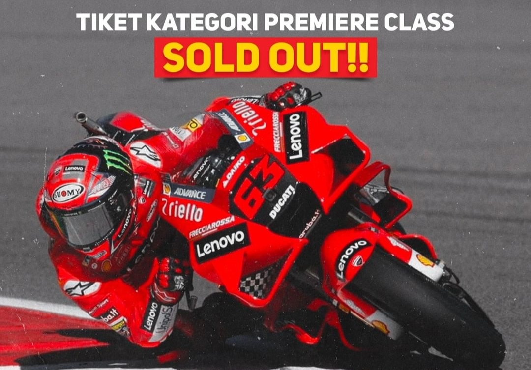 Tiket Premiere Class Rp15 Juta MotoGP Mandalika Habis Terjual