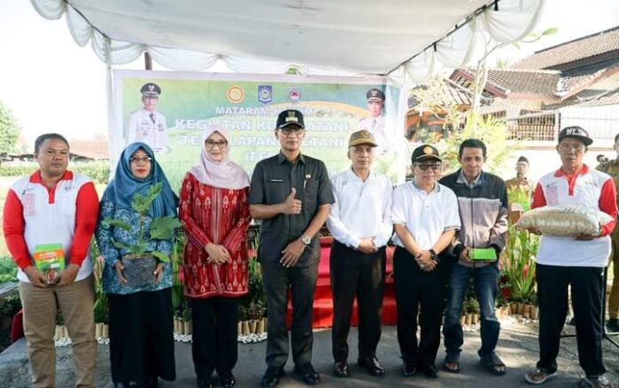 Wali Kota Mohan Roliskana Hadiri Temu Lapang Petani Kota Mataram