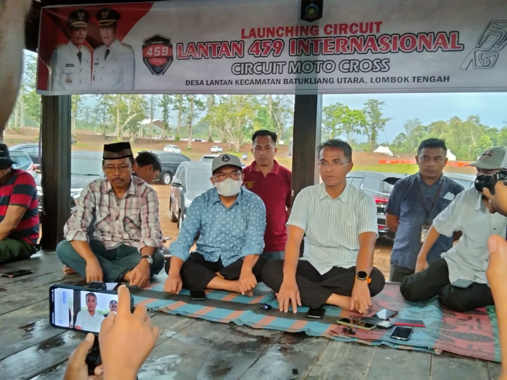 Pemda Lombok Tengah Siap Launching Lantan 459 Internasional Sircuit Motocross