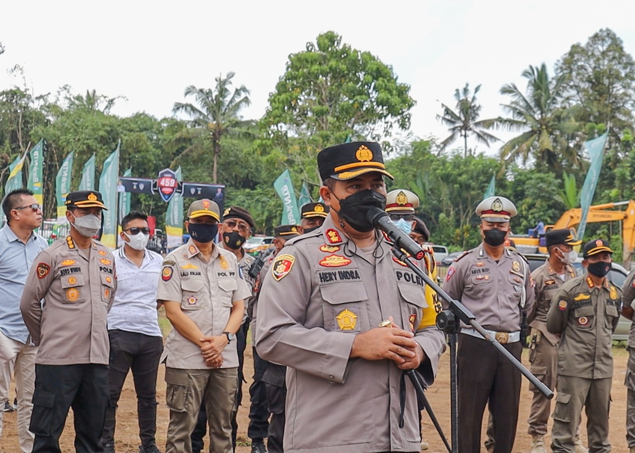 Polres Lombok Tengah Siap Amankan Lounching Sirkuit Motocross 459 Lantan