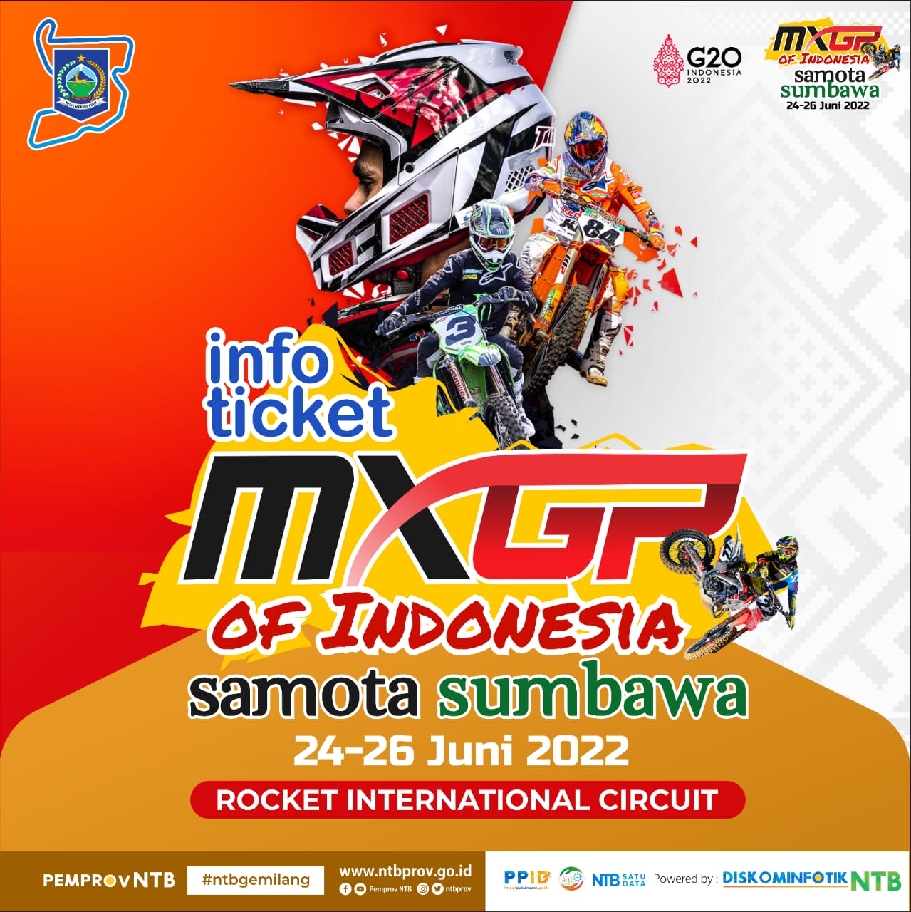 Tiket MXGP Samota Sumbawa Sudah Tersedia, Berikut Daftar Harganya