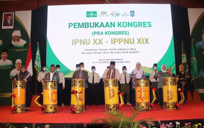 Sekda Provinsi NTB Buka Pra Kongres IPNU XX - IPPNU XIX