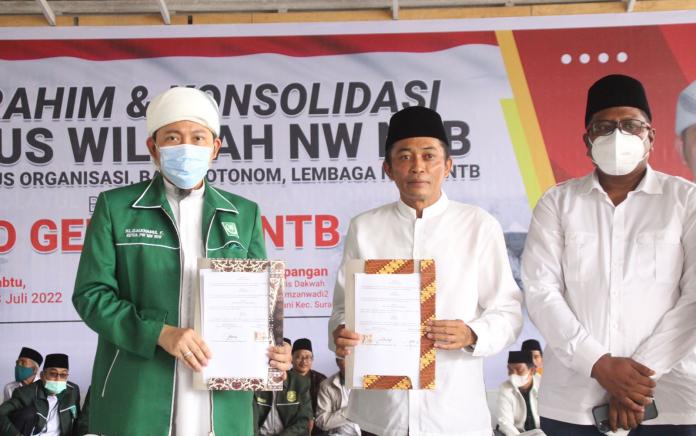 Pengurus Wilayah NW dan DPD Gerindra NTB Gelar Konsolidasi dan Silaturahmi