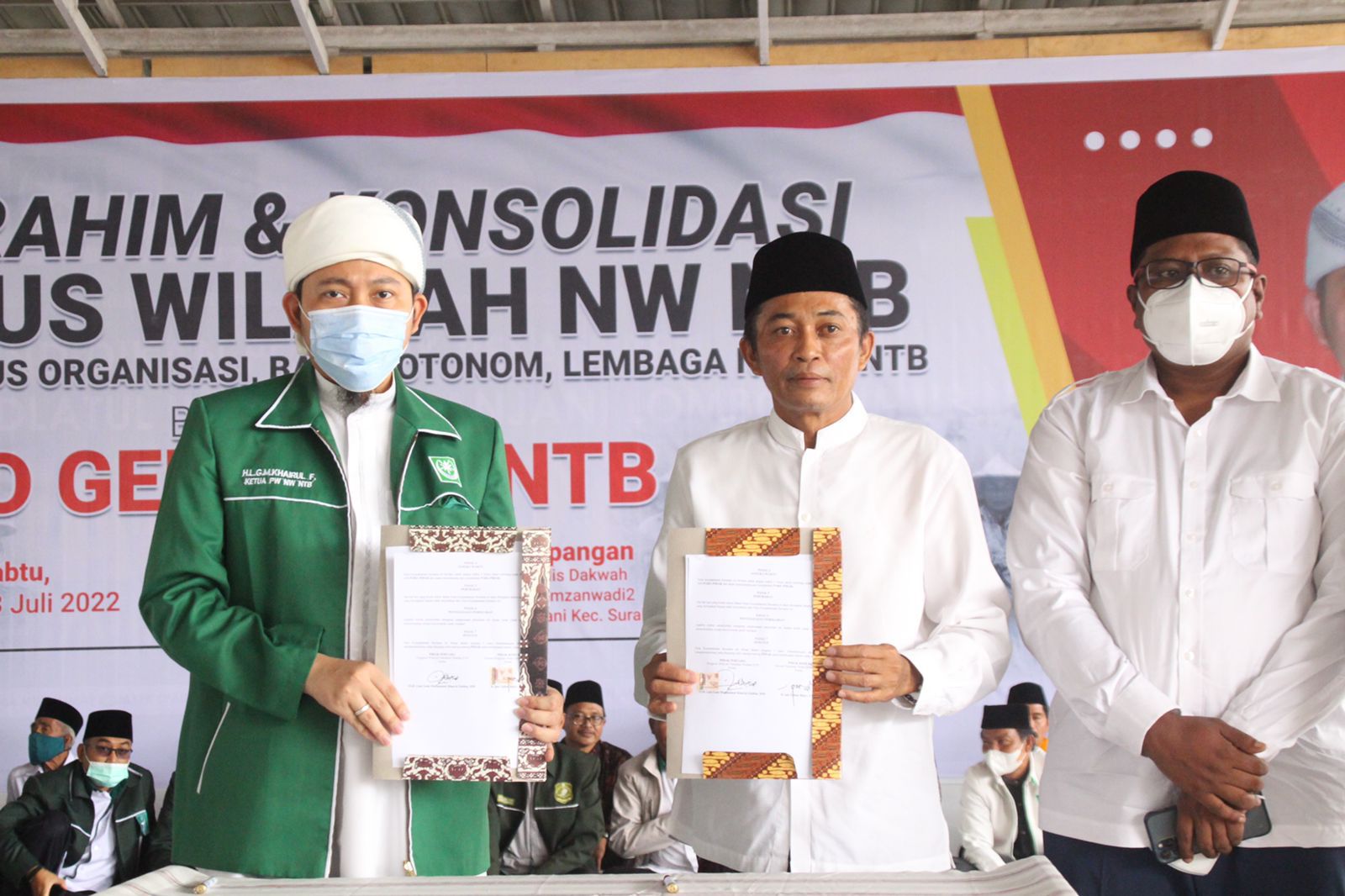Pengurus Wilayah NW dan DPD Gerindra NTB Gelar Konsolidasi dan Silaturahmi