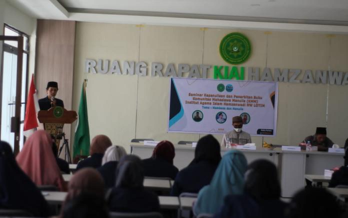 KMM IAIH NW Lombok Timur Gelar Seminar Kepenulisan dan Penerbitan Buku