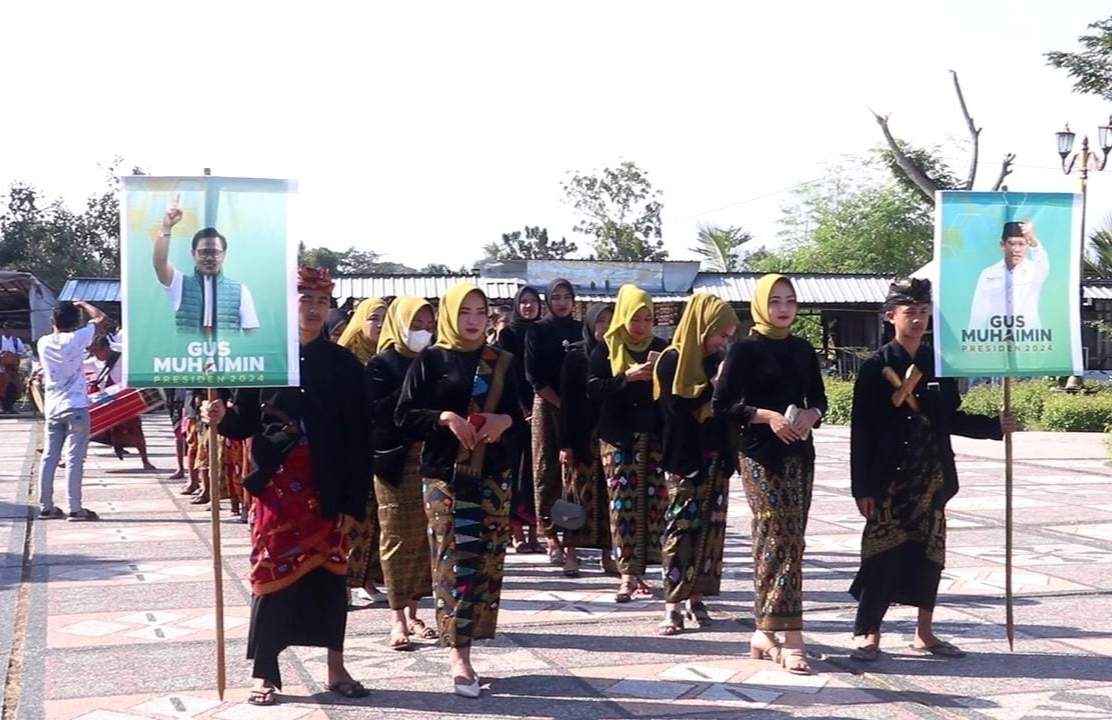 Ramai-Ramai Komunitas Masyarakat Lombok Deklarasikan Cak Imin Nyapres 2024