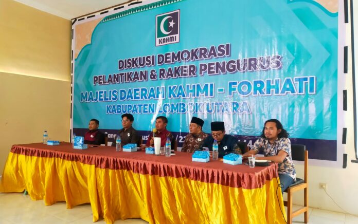 KAHMI KLU Selenggarakan Diskusi Demokrasi Dapil Pemilu 2024