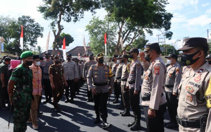 887 Personel Polri Siap Amankan Pilkades Serentak Lombok Tengah 2022