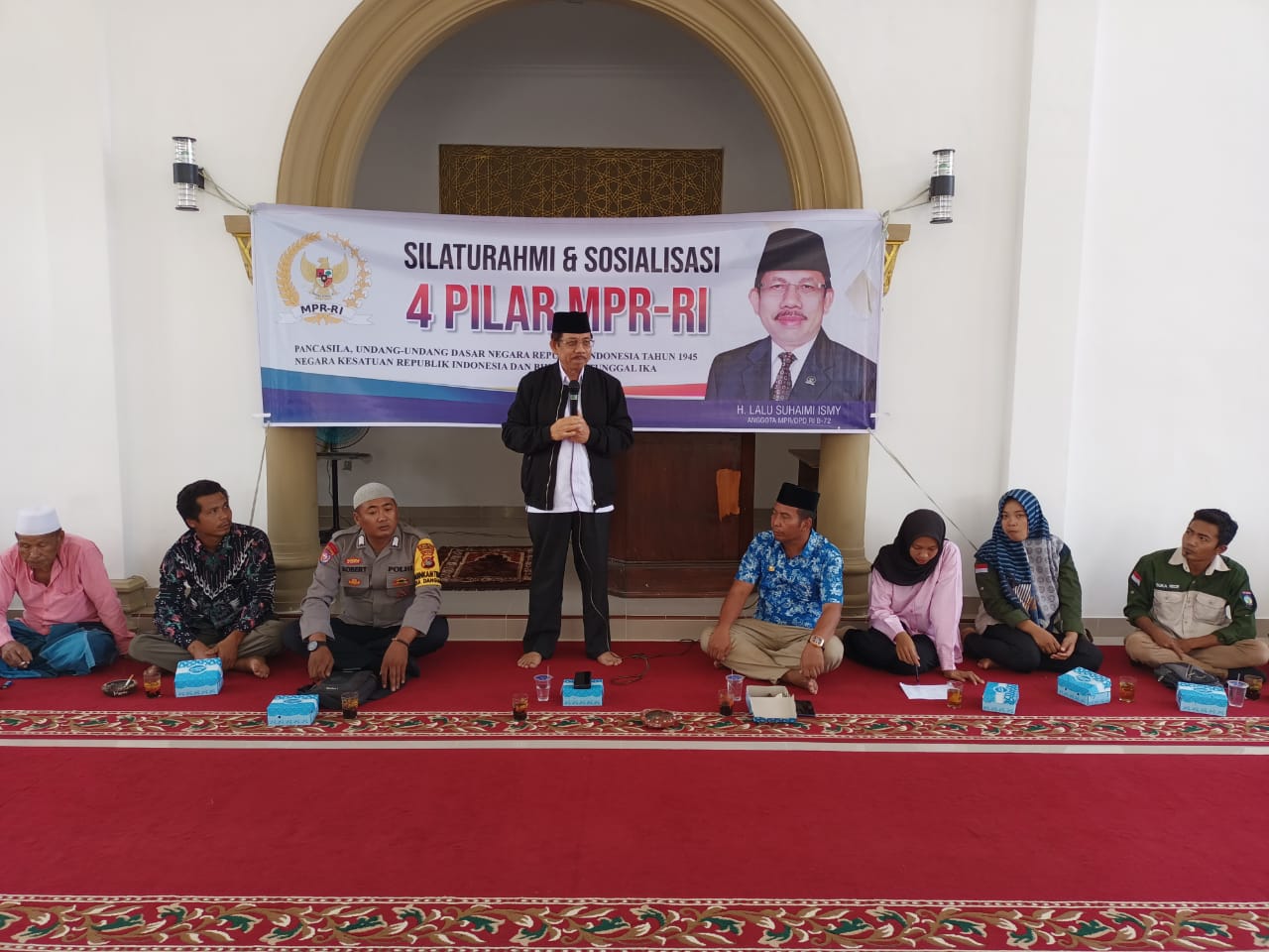 Silaturahmi Bersama Masyarakat Lombok Utara, Suhaimi Ismy: Tetap Teguh Rawat Persatuan dan Kesatuan Bangsa