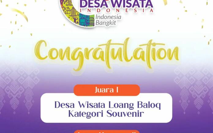 Desa Wisata Loang Baloq dan Buwun Sejati Sabet Gelar Juara ADWI 2022