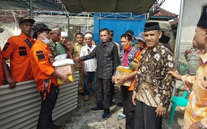 Bupati Pathul Bahri Kunjungi Warga Janapria Yang Terdampak Musibah Angin Puting Beliung