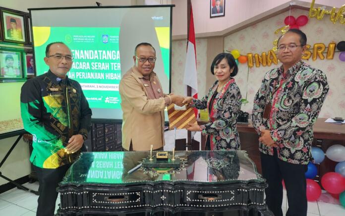 Pemprov NTB Berikan Hibah Lahan Untuk Pengadilan Negeri Mataram