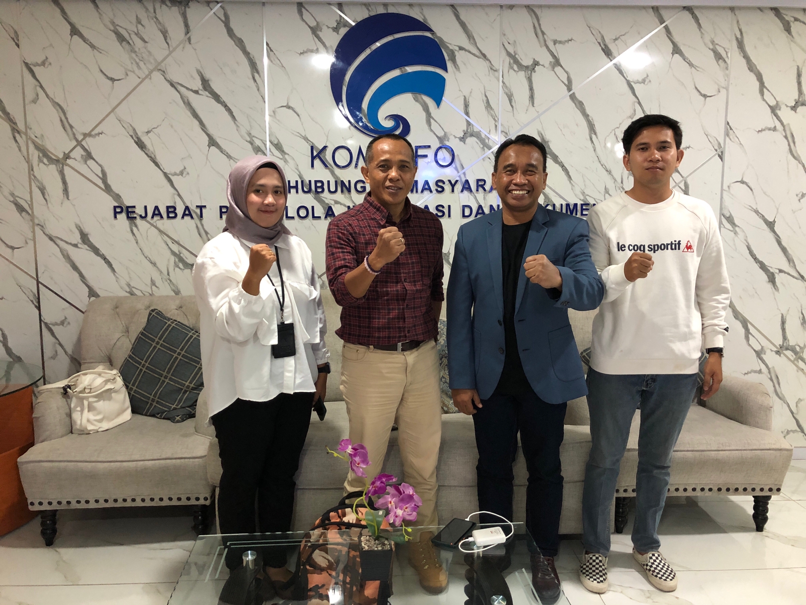 Sukseskan AMH 2023, Kadis Kominfotik NTB Koordinasi dengan Kemkominfo RI