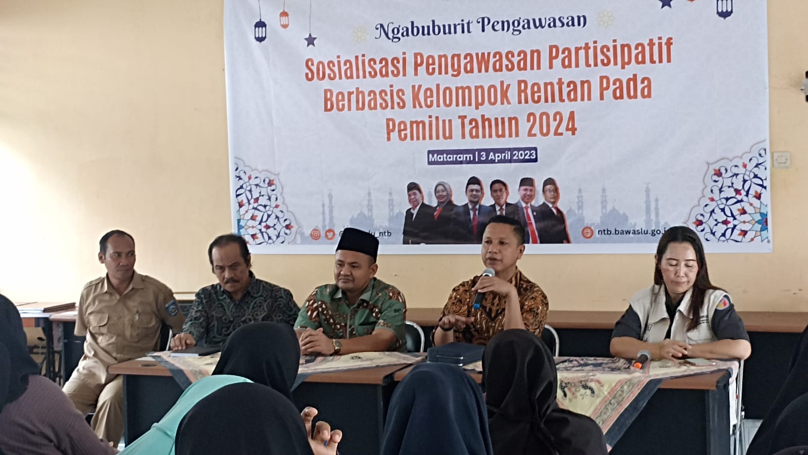 Bawaslu NTB Pastikan Hak Suara Kelompok Rentan Terakomodir