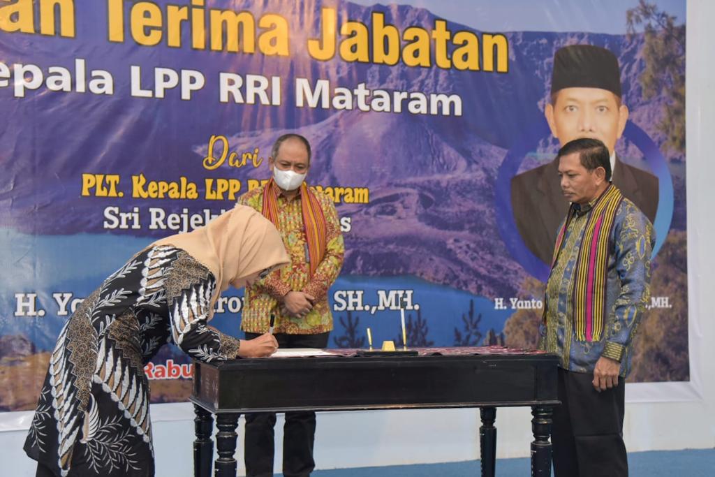 Hadiri Sertijab Kepala RRI Mataram, Wagub NTB: Terus Tingkatkan Kerja Sama