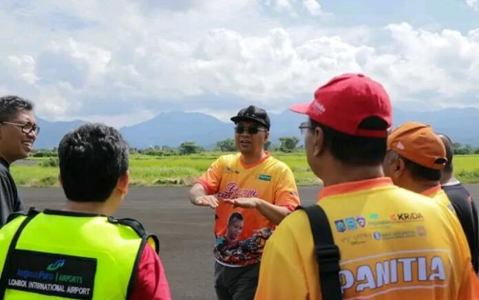 Gubernur NTB Zulkieflimansyah Tinjau Lokasi MXGP Lombok