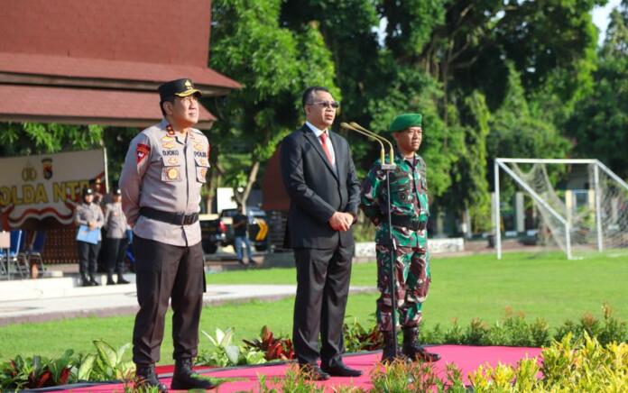 Gubernur NTB Apresiasi TNI-Polri Wujudkan Stabilitas Keamanan Daerah