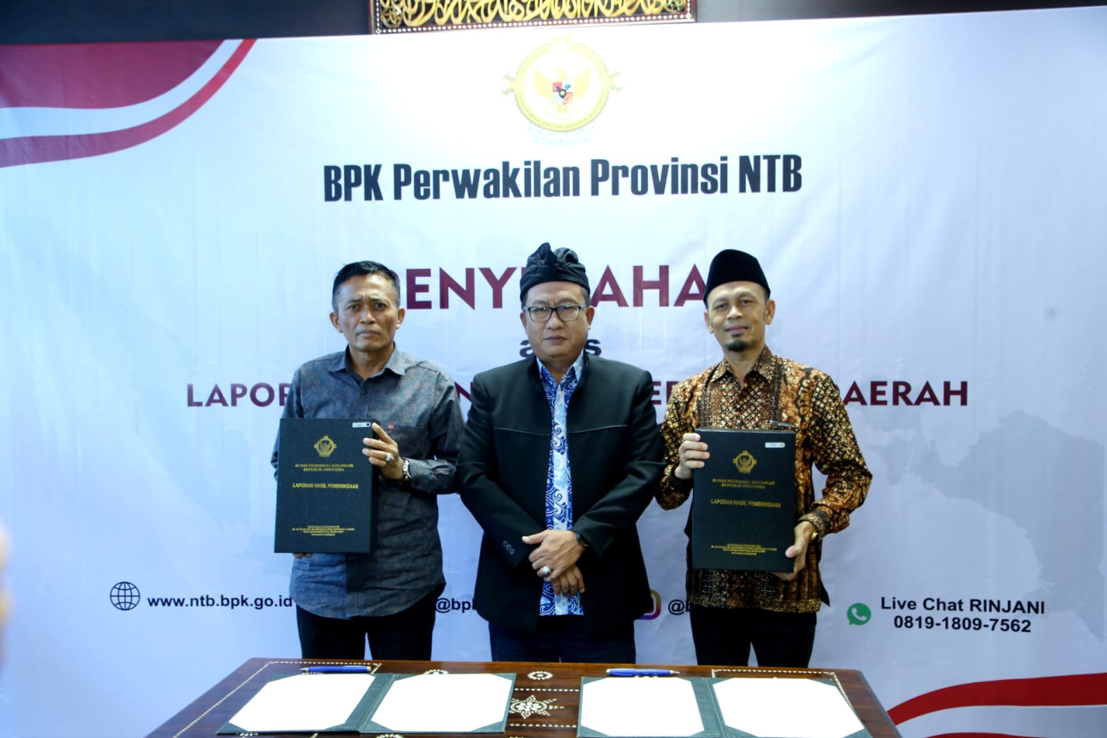 Ketua DPRD Apresiasi Predikat WTP Ke-11 Pemda Lombok Tengah
