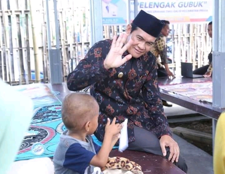 Wakil Bupati Lombok Tengah Lakukan Monitoring Anak Penderita Setunting