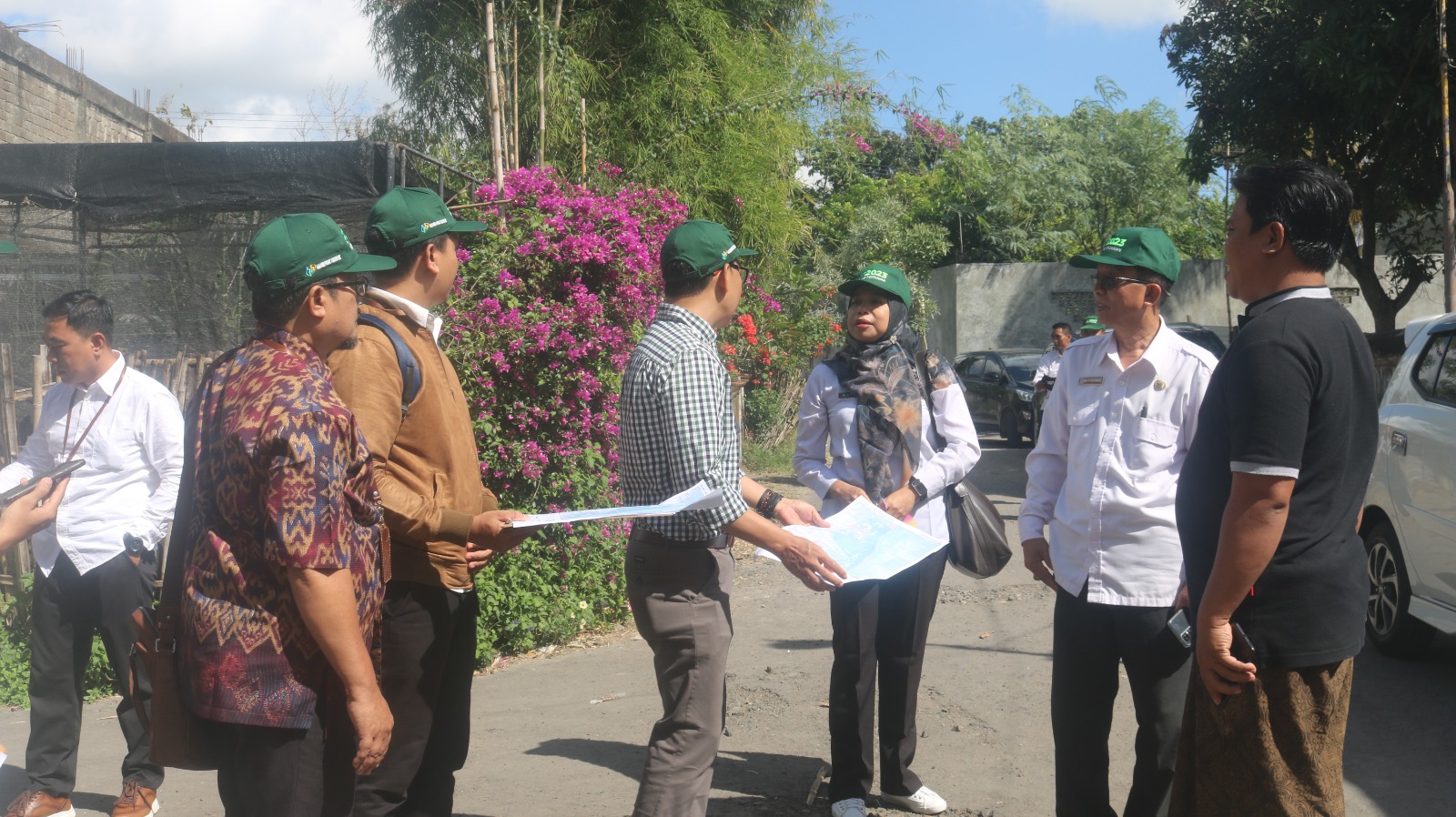 BPS dan Diskominfo Lombok Tengah Ground Chek Hasil Sensus Pertanian 2023