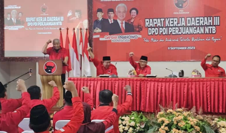 PDIP NTB Minta Kader Jangan "Leha-leha" Jelang Pemilu 2024