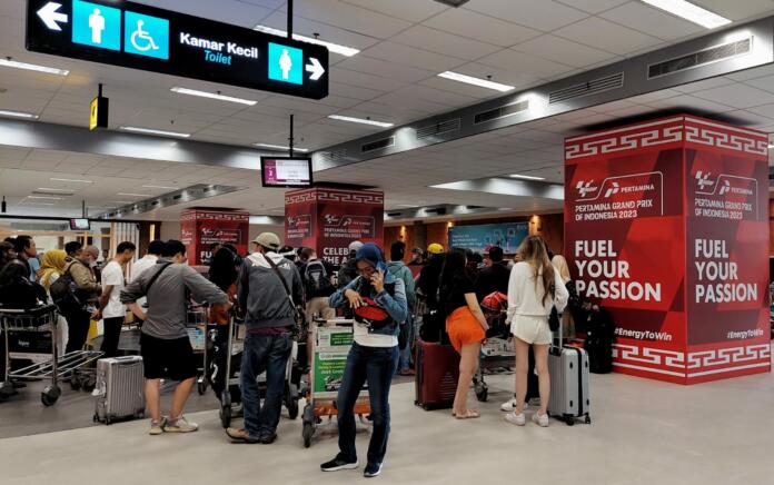 Selama Event MotoGP 2023, Penumpang Bandara Lombok Naik 20 Persen