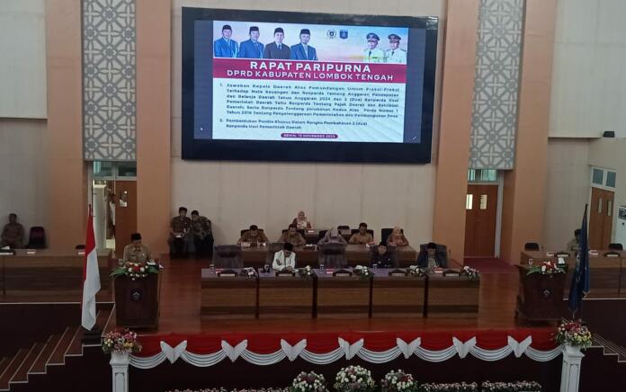 DPRD Lombok Tengah Bentuk Pansus Dua Ranperda Usulan Pemerintah