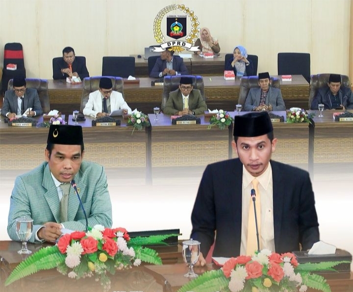 DPRD Lombok Tengah Laporkan Hasil Pembahasan Payung Hukum dan Anggaran APBD 2024