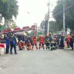 Damkartan Lombok Tengah Raih Juara Pertama Fire Fighter Challenge