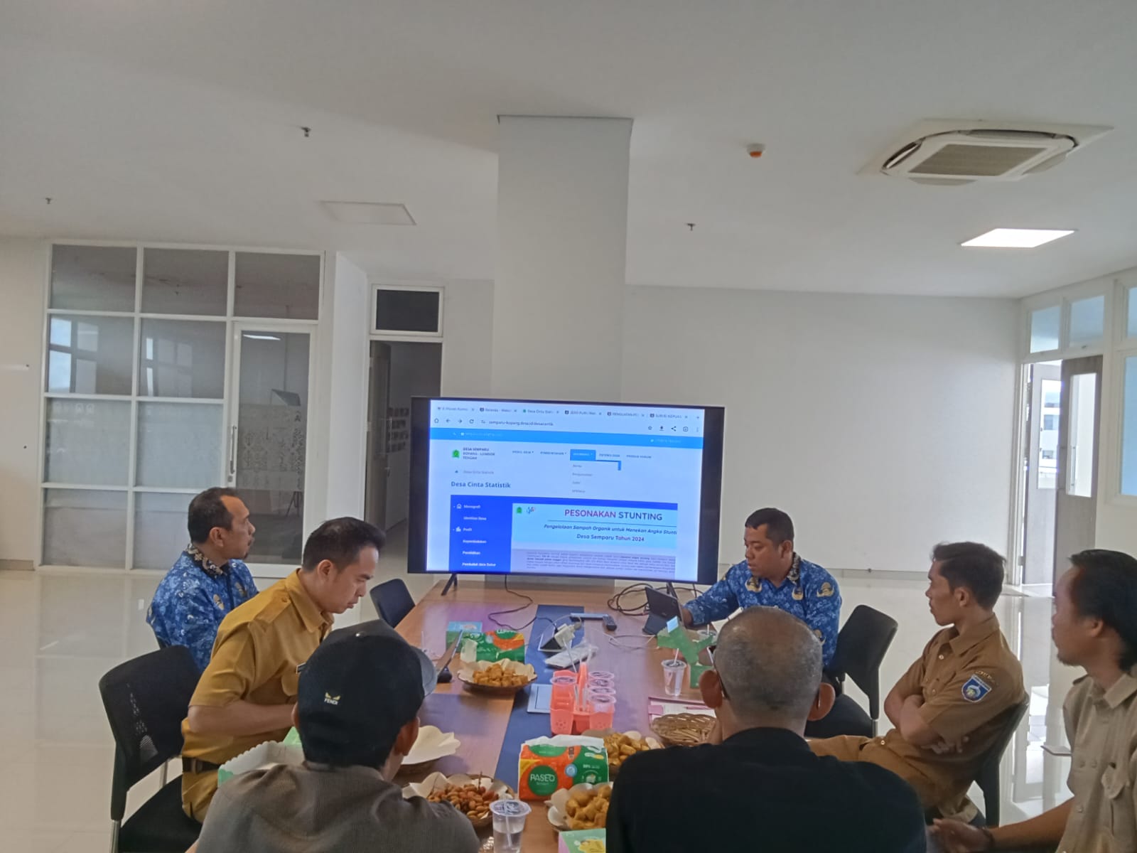 Tiga Desa di Lombok Tengah Siap Hadapi Monev Keterbukaan Informasi Publik 2025