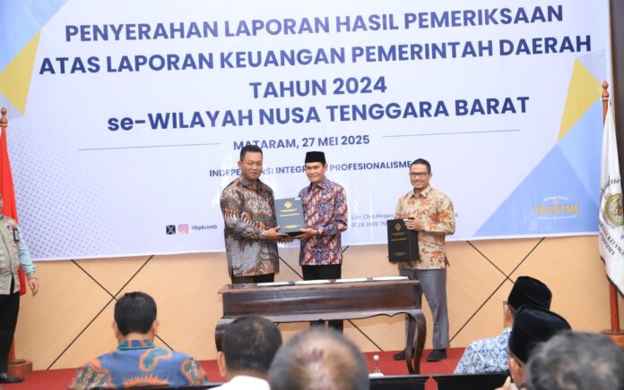 Pemda Lombok Tengah Raih Opini WTP ke-13 Berturut-Turut dari BPK RI