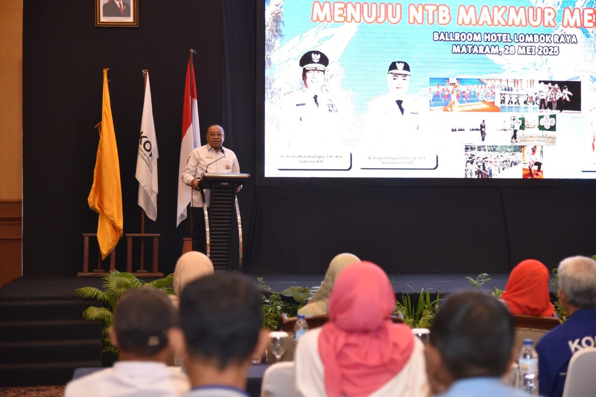 Jadi Tuan Rumah Fornas VIII 2025, Pemprov NTB Targetkan 15.000 Tamu Jadi Tuan Rumah Fornas VIII 2025, Pemprov NTB Targetkan 15.000 Tamu